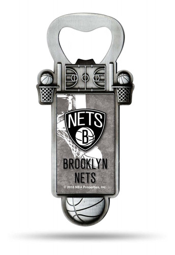 Rico Industries Nba Brooklyn Nets Imán Para Abres De Balonce