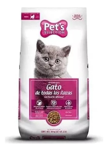 Alimento Para Gato Pet´s Selection 10kg