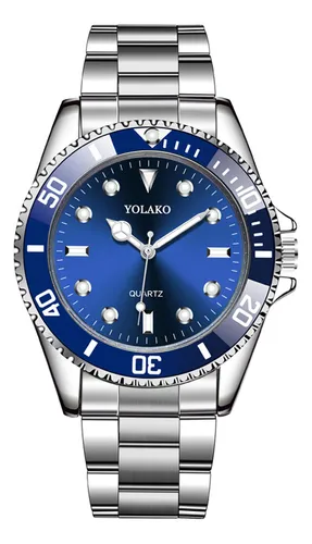 Reloj De Hombre Rojo Moda Cuarzo Verde Fantasma