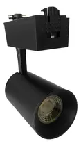 Comprar Kit 5 Spots 20w Para Trilho Eletrificado Preto Branco Led
