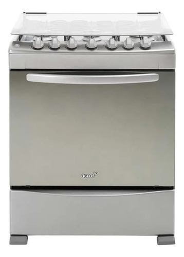 Estufa 30 6quemadores Cubierta Acero/ Capete Marca Acros
