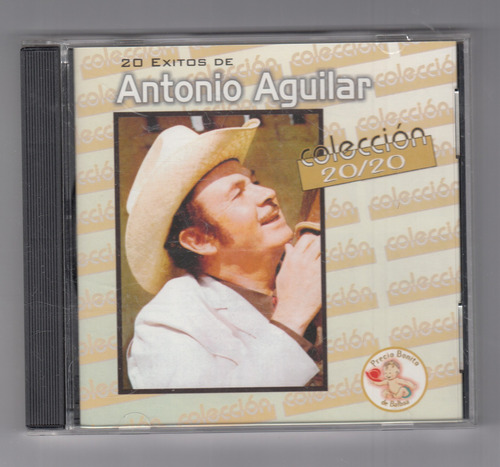 Antonio Aguilar 20 Exitos Cd Original Usado Qqe. Mz