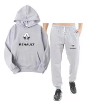 Comprar Conjunto Jogging Gris Algodón Renault Todos Los Modelos