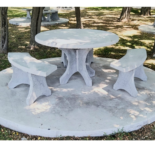 Conjunto Hormigón Para Jardín Plazas Premoldeado Cemento
