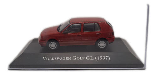 Volkswagen Golf Gl 1997 - Escala 1/43 - Coleção Argentina 