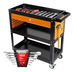 Comprar Carrinho De Ferramentas Com Gaveta + Kit De Chave 6x17mm no Mercado Livre