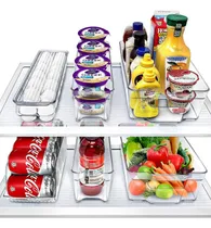 Comprar Organizadores Y Contenedores Sorbus Para Refrigerador 6 Pzs.