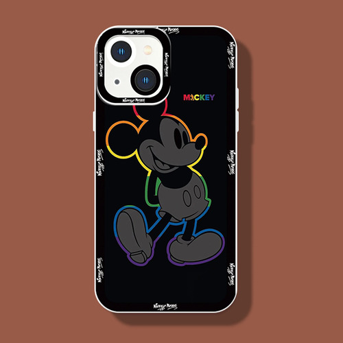 Funda De Teléfono Mickey Mouse Cut Para iPhone 15, 14, 13 Y