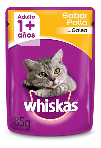 Imagen 5 de 10 de Whiskas Combo Gatos Castrados Alimento 10kg + Sobres 6u