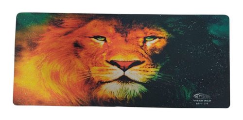 Mouse Pad Gamer Neopreme Mp-54 Leão Xg 2mm 700x300mm