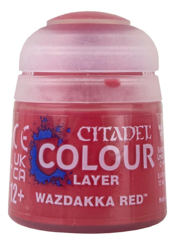 Pintura Citadel Layer: Wazdakka Red