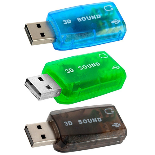 Tarjeta D Sonido Externa Usb Audio Virtual Dj 5.1 Windows 10