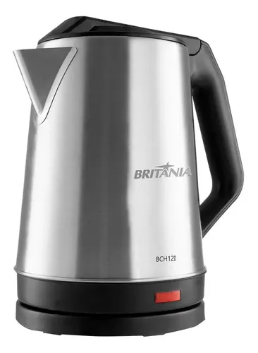 Chaleira Elétrica BCH12I Automática Inox 1,9L Cor Preto Britânia