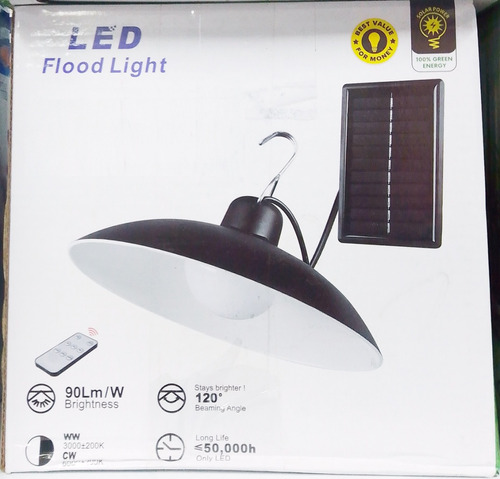 Luz Solar Emergencia Interiores Envio Gratis