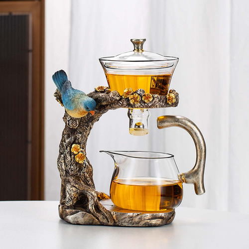 Tetera De Vidrio Semiautomática, Té Suelto Para Regalo De