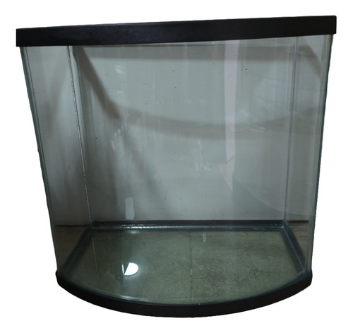 Pecera Vidrio Frontal Curvo 120 Litros Con Tapa/lámpara