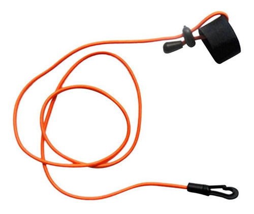 Durable Bungee Cord Fishing Rod/ Naranja Como Se Describe