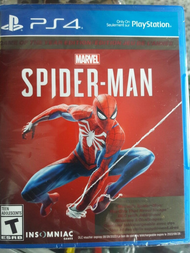 Spiderman Goty Play 4 Nuevo Sellado Español Envio Gratis 