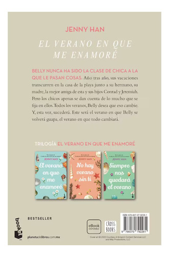 Libro El Verano En Que Me Enamoré Booket De Jenny Han