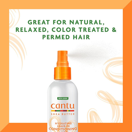 Cantu Spray Acondicionador Sin Enjuague Con Manteca De Karit