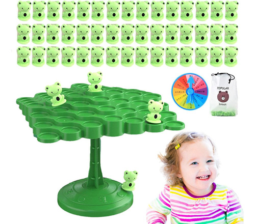 Frog Balancing Tree Game, Balancing Board Game Para Niños, Y