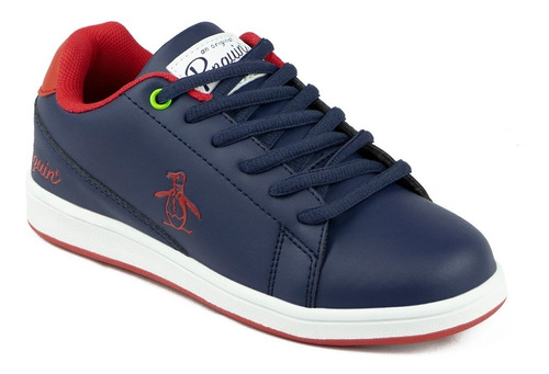 Tenis Original Penguin Infantil Para Niño Color Azul Marino