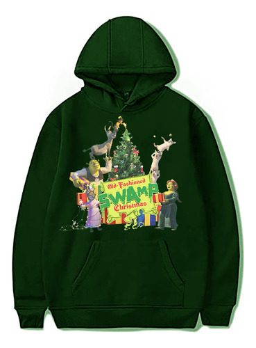 Sudadera Shrek Personajes Navideña Fiona Burro Ugly Sweater