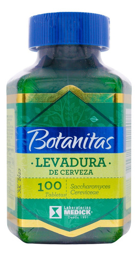 Levadura De Cerveza Botanitas 100 Tbs