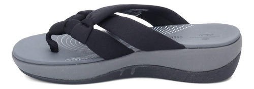 Clarks Women's Arla Jane Flip-flop, Black  B07f1kv5j5_060424