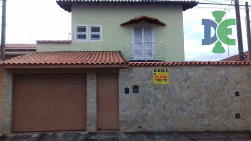Sobrado Com 3 Dormitórios À Venda, 200 M² Por R$ 550.000,00 - Cidade Jardim - Jacareí/sp - So0036