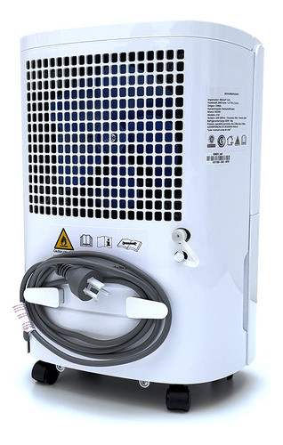Deshumidificador Eléctrico Deshu Technology D-10 Color Blanco