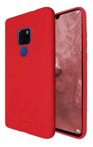 Funda Molan Cano Para Huawei Mate 20 Pro Color Azul De Silicón Suave