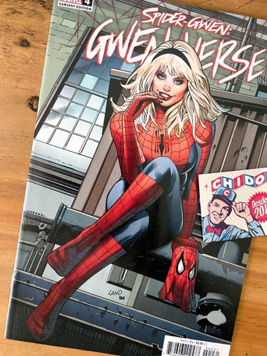 Comic - Spider-gwen Gwenverse #4 Greg Land Variant