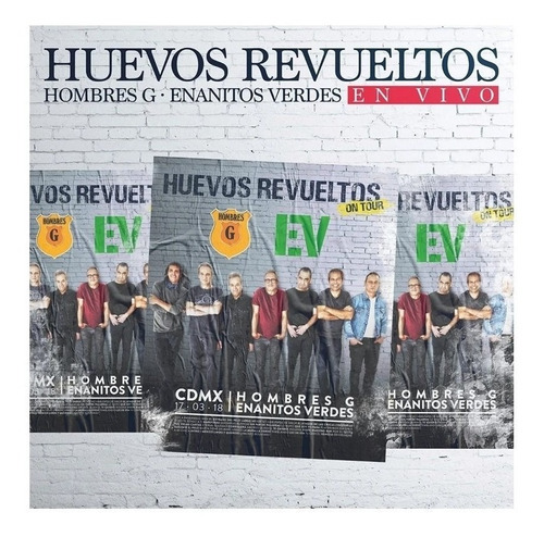 Hombres G & Enanitos Verdes Huevos Revueltos En Vivo 2cd+dvd