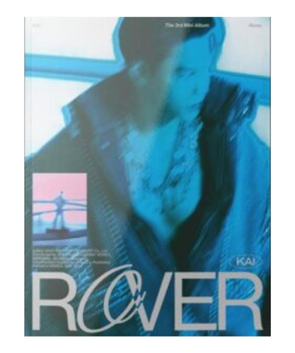 Kai Exo Album Oficial Rover Versión Photobook Azul