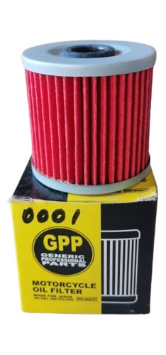 Filtro De Aceite Gpp Klr 650