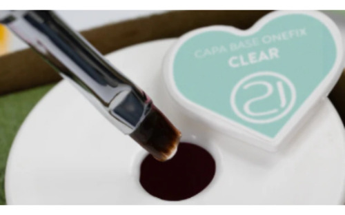 Capa Base One Fix Pink Nails 21 Ecoline 13g