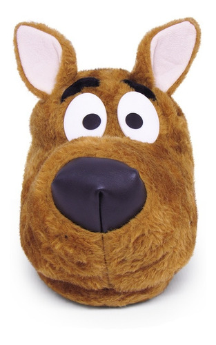 Imagem 7 de 7 de Pantufa Pelúcia 3d Scooby Doo - Solado Borracha - Original