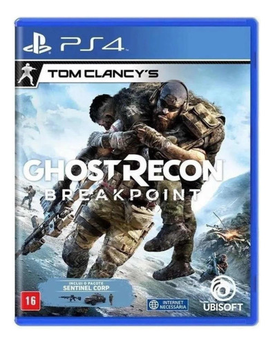 Tom Clancy's Ghost Recon Breakpoint Ps4 Mídia Física (Recondicionado)