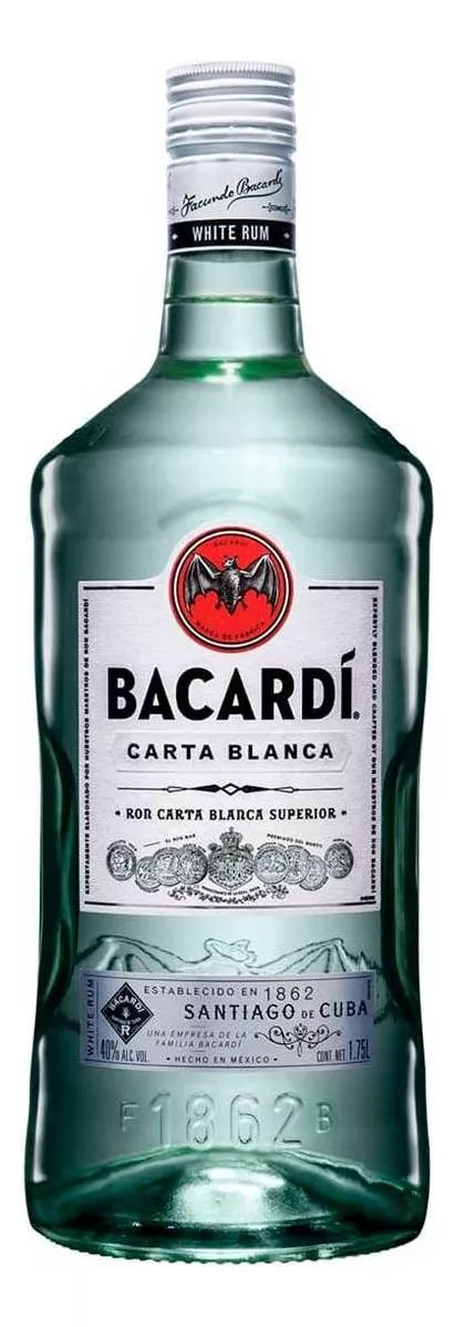 Segunda imagen para búsqueda de ron bacardi