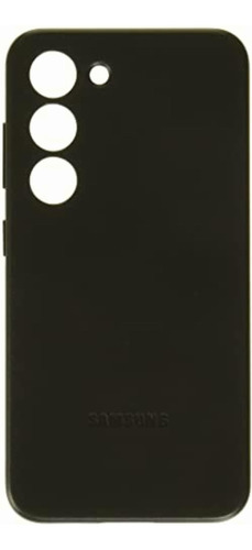 Samsung Galaxy S23 Ultra Leather Cover Black