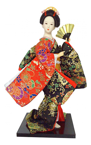 Muñecas Japonesas De Kimono De Geisha, Adorno Tradicional
