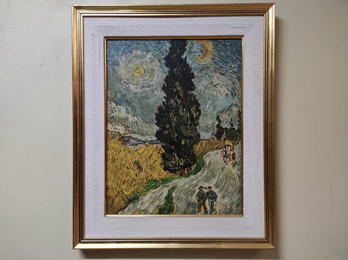 Serigrafia Vincent Van Gogh, Carretera De Campo En Provenza.