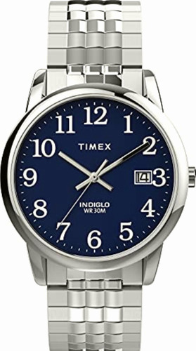 Reloj Timex Easy Reader Perfect Fit Para Caballero Tw2v05500