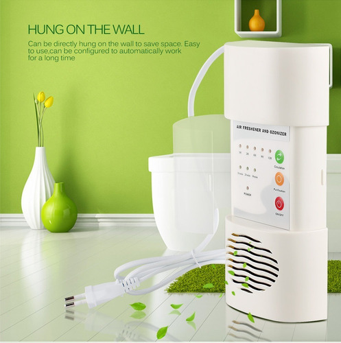 Desodorizador Ambiente Automático Caseiro Banheiro Sanitário Cor Branco 110V/220V