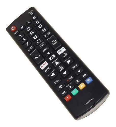 Control Para LG Smart Tv Akb Botón Netflix Amazon 43uj6300