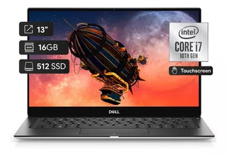Dell ultrabook Xps 13 2-1 Touch I7 16gb 512 Ssd W10pro X7390