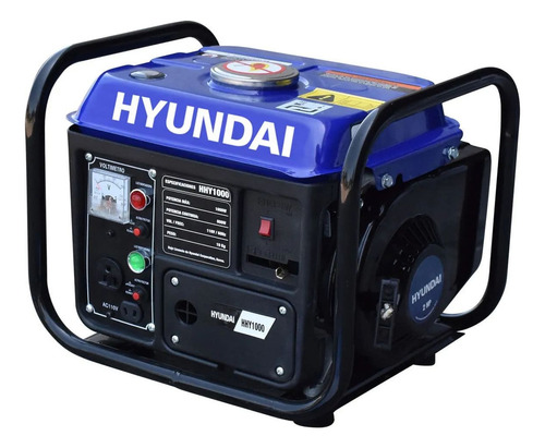 Generador Portátil Hyundai Hhy1000 1000w Monofásico 110v A G