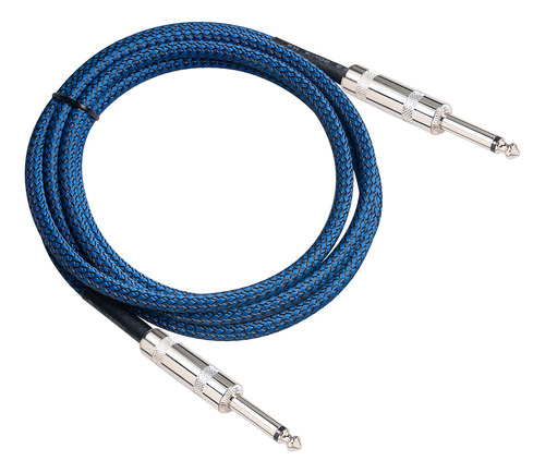 Cable De Audio Macho 1/4, Cable Doble, Guitarra Eléctrica, S