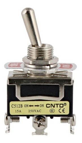 Interruptor Cola De Rata 1p+2t On-on Estable C512b Cntd 